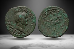 Vespasian AE As (PAX AVGVSTI, RIC II.1 312)