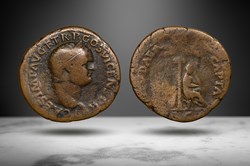 Titus AE As (IVDAEA CAPTA, RIC II 1268)