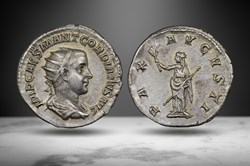 Gordian III AR Antoninianus (PAX AVGVSTI, RIC IV.3 3)