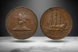 Admiral Horatio Nelson AE Medal (Flagship Foudroyant, BHM 3613)