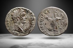Domitian Plated Denarius (GERMANICVS COS XIIII, RIC - )