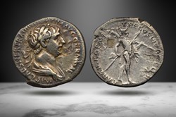 Trajan Denarius (Mars/Trophy, Woytek 566v)