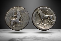 Persia, Alexandrine Empire AR Stater (Baal/lion, Nicolet-Pierre 7)