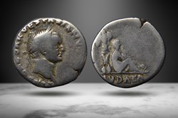 Vespasian Denarius (IVDAEA, RIC I 2)