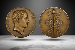 Napoleon Bonaparte Medal (Austerlitz Commemorative Restrike, Bramsen 445)