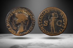 Claudius AE As (CONSTANTIAE AVGVSTI, RIC I 111)