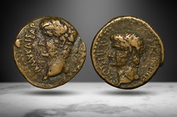 Macedonia, Thessalonica AE (Claudius/Divus Augustus, RPC I 1580)