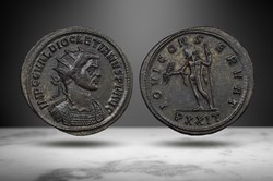 Diocletian BI Antoninianus (IOVI CONSERVAT, RIC V 222)