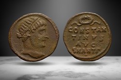 Constantine I AE3 (Anepigraphic, Antioch, RIC VII 57)