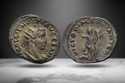 Gallienus AR Antoninianus (VICTORIA GERMANICA, RIC V.1 180 var.)