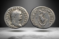 Titus Denarius (Dolphin/anchor, RIC II 112)