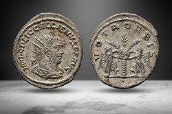 Gallienus AR Antoninianus (VOTA ORBIS, RIC V.1 460c)