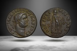Constantius BI Follis (HERCVLI VICTORI, RIC VI 40)