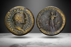 Vespasian AE Sestertius (ROMA, RIC II 815)