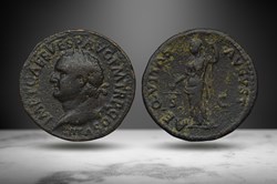 Titus AE As (AEQVITAS AVGVST, RIC II.1 215)