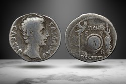 Augustus Denarius (SIGNIS RECEPTIS, RIC I 86a)