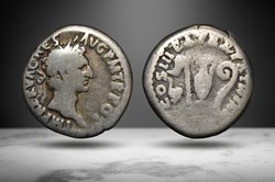 Nerva Denarius (Priestly implements, RIC II 24)