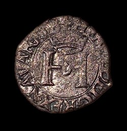 NAVARRE-BÉARN -HENRI II A L'H COURONNEE ET A LA CROISETTE LIARD