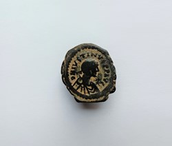 Demi-follis pour Justin I, très rare.