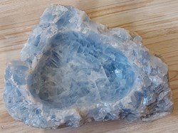 Cendrier en Calcite bleue