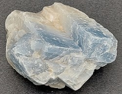 Calcite bicolore (Blanche et bleue)