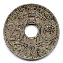 25 cts Lindauer 1927