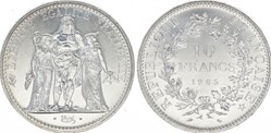 10 francs hercule 1965
