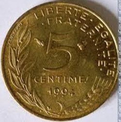 5 cts France 1994