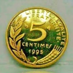 5 centimes marianne 1995