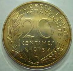 20 centimes marianne 1975