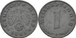 1 pfennif deutsches reich 1941