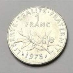 1 franc semeuse 1975