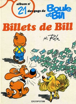 Boule et Bill, billets de Bill