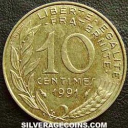 10 cts France 1991