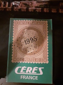 Livre philatélie cérès 1995