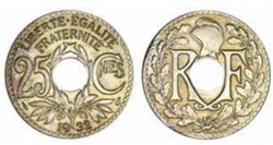 25 cts france 1932