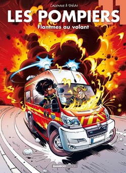 Les pompiers, flammes au volant