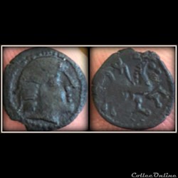 PICTONS,CENTRE-OUEST, INCERTAINES division dérivés des drachmes de Bridiers variante