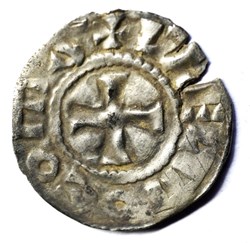 Auvergne Brioude Denier Guillaume II