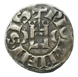 Auvergne Riom Denier Alphonse de France