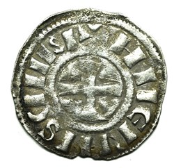 Nivernais Nevers Denier Guillaume IV