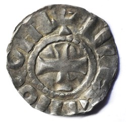 Auvergne Brioude Denier Guillaume II