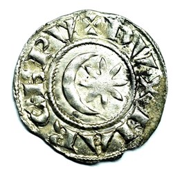 Provence Marquisat de Provence Denier Raymond VI et VII
