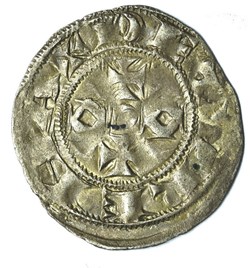 Limousin Vicomté de Turenne Denier Raymond I° à Raymond V