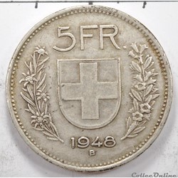 5	Franc	Berger	1948