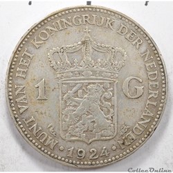 1 Gulden Juliana 1924