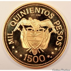 1500 Coffret Congreso eucaristico international de bogota
