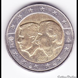 Pièce de 2 euro. Union économique belgo-luxembourgeoise