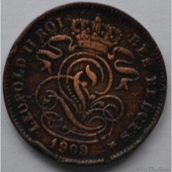 2 centimes 1909