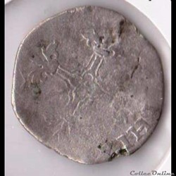 1/20 d'Ecu, Philippe II (1555-1598) Atelier et date illisibles PBE3